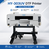 Printer UV DTF Semi-Otomatis A3 Pintar Baru untuk Stiker dan Label Kristal Kustom