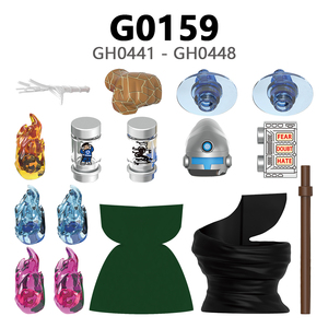 G0159 Super eroi fantastici quattro molecole uomo Franklin Richards Valeria talpa uomo Super Skrull psicopatico Mini mattoncini per bambini giocattoli - Product Image 2