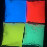 Pigment de revêtement fluorescent UV 365nm invisible, organique, anti-contrefaçon, rouge, jaune, bleu, vert, peinture pour cuir
