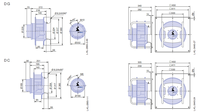 Ventilateur ZIEHL-ABEGG GR31C-ZID.DG.CR 400V 6081W, filtre FFU d'origine allemande, refroidissement centrifuge GR31C-ZIK.DC.CR GR31C-ZID.DC.1R