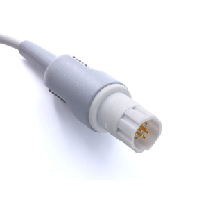 Câble ECG compatible avec la série Dragerr 8000, 3 fils, PM8014, câble ECG à clip AHA pour usage hospitalier - Product Image 5