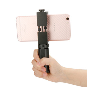 Trípode de mesa para teléfono móvil, mini trípode portátil de plástico con bloqueo de palanca, una sección de patas - Product Image 3