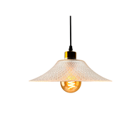 Lampu LED Nordik Restoran Bar Lampu Kaca Edison Lampu Gantung Plafon