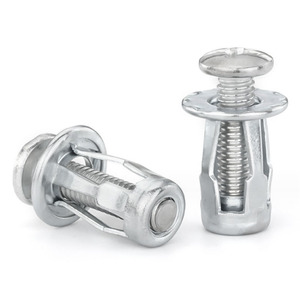 Tuerca de remache de cabeza con brida de acero inoxidable, tuerca de expansión de metal de pétalo para piel de hierro de pared hueca - Product Image 1