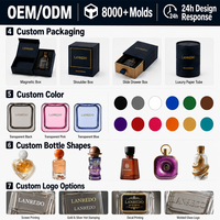 Artículos Decorativos con Logotipo Personalizable, Botellas de Perfume Cuadradas de Vidrio Vacías de 10 ml, 20 ml, 30 ml, Mini Botellas de Perfume de Bolsillo con Tapa Metálica para Llavero