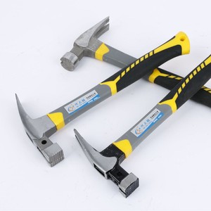 Factory‑wholesale wooden‑handle claw hammer, wooden‑handle hammer, construction <b>nail</b>‑pulling hammer, combined <b>nail</b>‑removing and - Product Image 4