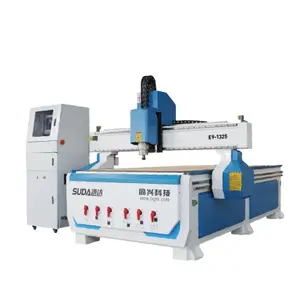 SUDA CNC EC Heavy Duty 3KW Router Woodworking Machine 1325 1530 4*8 ft 5*10 ft size available For Advertising Material