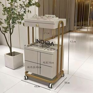 Chariot de rangement mobile à commande manuelle pour salons de beauté, instruments de chirurgie esthétique haut de gamme et chariot à outils - Product Image 6