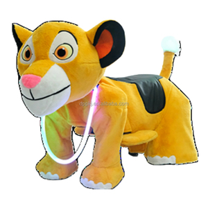 Venda quente Animal Passeio Elétrico Motorizado Plush Kids Ride on Animal Carro Elétrico Animal Passeio para Outdoor Square and Mall - Product Image 6