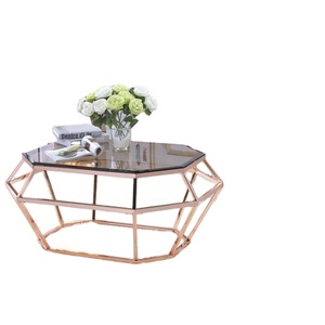 Tavolino da Caffè con Centro in Diamante Frantumato a Prezzo di Fabbrica - Product Image 1