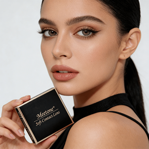 กล่องใส่คอนแทคเลนส์สีเขียว Meetone <span class=keywords><strong>Sorayama</strong></span> แบบสั่งทำพิเศษสำหรับแบรนด์ส่วนตัว - Product Image 2