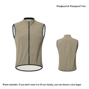 Unisex Waterproof Windproof Sunproof Custom Logo MTB Cycling Vest Lightweight Cycling Top for <b>Road</b> Bike Outdoor Commuting - Product Image 1