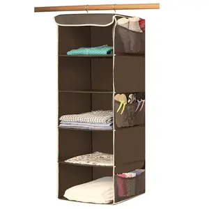 Bán Hot Treo Lưu Trữ Organizer 5 Kệ Di Động Closet Treo Closet