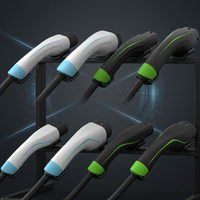 Nouveau connecteur de charge pour véhicules électriques Lompard XD-FSK OEM Type 2 IEC 62196 Monophasé/Triphasé 16A/32A Prises et câbles de remplacement