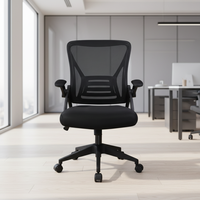 Chaise de bureau de direction moderne en cuir PU, design contemporain, ergonomique, accoudoirs réglables, pivotante, structure en plastique, usage commercial