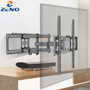 ZENO LP640 Full Arm Wall Mounted Universal Adjustable Lifting Auto Rotating Tv Bracket For Wall Mount