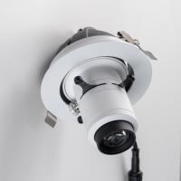 Projecteur à led encastré de plafond d'hôtel de musée de haute qualité