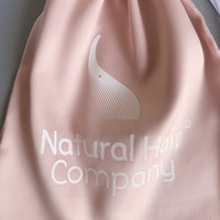 Sac de cheveux en Satin personnalisé avec Logo, sac cadeau en soie, emballage de cheveux, sac de rangement de perruque