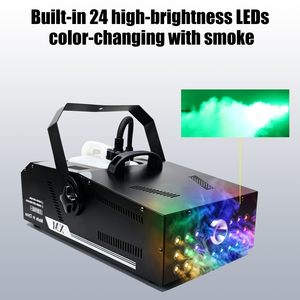 Máquina de Humo DMX512 de 1500W <span class=keywords><strong>en</strong></span> Oferta, con Luz LED y Control Remoto para Fiestas, Bares, Discotecas, Bodas, Escenarios, Eventos y Clubes Nocturnos - Product Image 3