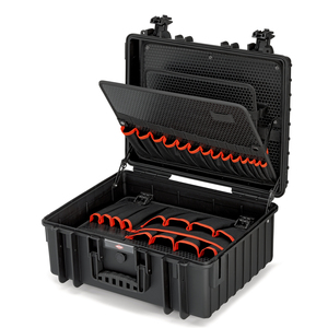 Caja de Herramientas Robusta34, Almacenamiento Protector de Alta Resistencia con Compartimentos Organizados para Herramientas y Equipos - Product Image 1