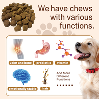OEM ODM Marque Privée – Complément Immunitaire et Cognitif pour Chiens et Chats – Extrait de Crinière de Lion et de Queue de Dinde – Friandises à Mâcher Molles Muyue