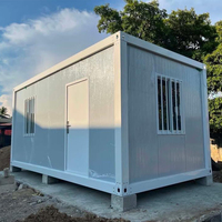 Maison préfabriquée en conteneur à montage rapide au design moderne, maison préfabriquée multifonctionnelle détachable, mini-maison modulaire en conteneur