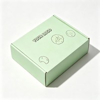 Boîte d'emballage en papier biodégradable de qualité alimentaire personnalisable pour biscuits, chocolats, pains, gâteaux, desserts, beignets, vente en gros