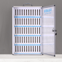 Coffre-fort pour téléphone portable Casier de rangement Valises du personnel de restaurant avec serrures Boîtes de rangement pour étudiants