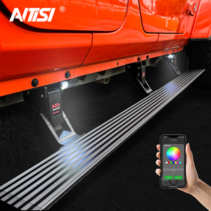 Estribos Eléctricos Retráctiles de Aluminio para Automóvil, Marca ANTISI OEM, para SUV 4x4, Estribos Automáticos para JEEP Wrangler <span class=keywords><strong>JL</strong></span> de 4 Puertas - Product Image 1