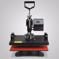 Prensa de calor digital 5 en 1 y máquina cortadora de vinilo de 34 \ "con software Artcut Transferencia eléctrica semiautomática