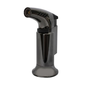 Nouveau style coupe-vent rechargeable Logos personnalisés briquet torche oblique pour la vente en gros en vrac - Product Image 5