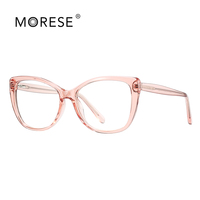 Usine directe TR90 doux bleu lumière bloquant classique pleine jante montures de lunettes Simple lunettes de lecture femmes diamant visage 2005 nouveau
