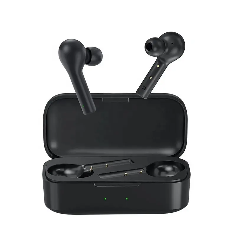 T5 Semi In Ear Touch Control Noise Cancelling Hifi Stereo True Wireless TWS Earbuds Earphones