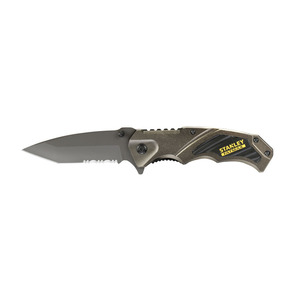 Cuchillo Deportivo Stanley Fatmax, Hoja de 3.5 Pulgadas, Cuchillo Plegable Táctico para Uso en Exteriores - Product Image 1