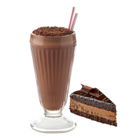 Vente en gros d'usine, baril de 20 kg, arôme liquide chocolaté abordable pour l'alimentation