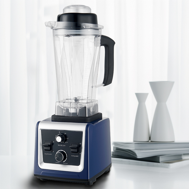 Supporting Sample Heavy Duty Fruit Smoothie Maker Commercial Blender Food Mixer Juicer Ice Blender 2200W