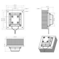 Module de refroidissement Peltier Huajing, pièces de réfrigération thermoélectrique, refroidisseur 12V/24V/48V DC TE02-100XEP R404a