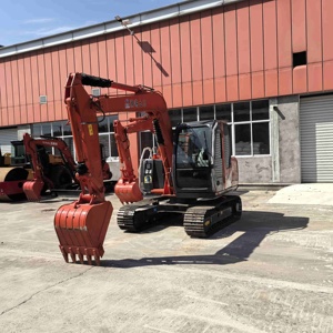 Excavatrice Hitachi ZX60 robuste pour l'exploitation minière, excavatrice sur chenilles de 6 tonnes avec mini-excavatrice en bon état, très efficace - Product Image 2