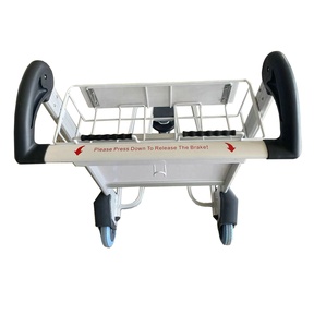 Chariot à bagages d'aéroport en aluminium, chariot à bagages d'aéroport et chariot à main, chariot à bagages d'aéroport à trois roues - Product Image 4