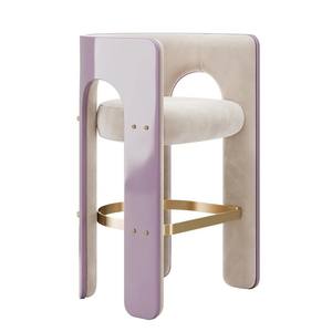 <span class=keywords><strong>Tabouret</strong></span> de bar moderne minimaliste en bois massif pour maisons de luxe, villas, îlots de <span class=keywords><strong>cuisine</strong></span>, comptoirs de bar, cafés - Product Image 1