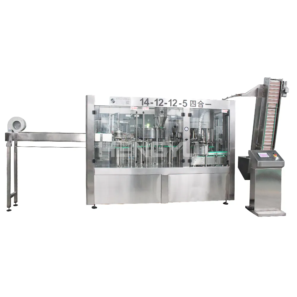 2021 hengyu milk/juice filling capping machine pet bottling machine complete production line