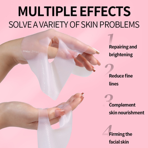 Maschera Viso Lifting Personalizzata OEM con DNA di Salmone PDRN e <span class=keywords><strong>Bio</strong></span> Collagene Rosa - Product Image 4