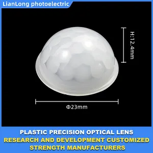 عدسات قطر قطر عدسة PIR Fresnel عدسات بلاستيك HDPE عدسات LED شموع عدسات