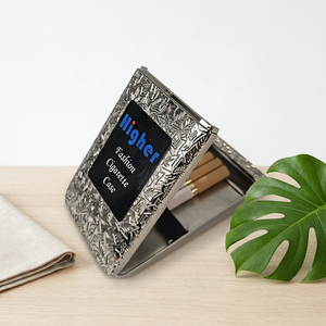 Étui à Cigarettes et Cigares de Luxe Haut de Gamme, Boîte Portable en Acier Inoxydable pour la Maison, le Bar et l'Extérieur - Product Image 4