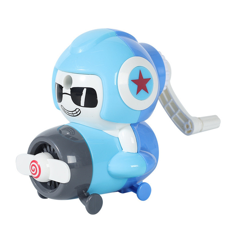 Индивидуальные новые милые пилоты ручные точилки для карандашей для детских канцелярских принадлежностей пластиковые школьные точилки для карандашей