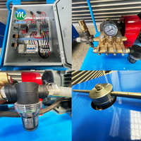 Machine industrielle portable mobile à 5 axes de haute précision pour découpe à froid par jet d'eau sur site