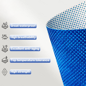 High-Performance HDPE Eco-Friendly Synthetic Waterproof and Breathable Membrane for Roofing and Wall Construction - Product Image 6