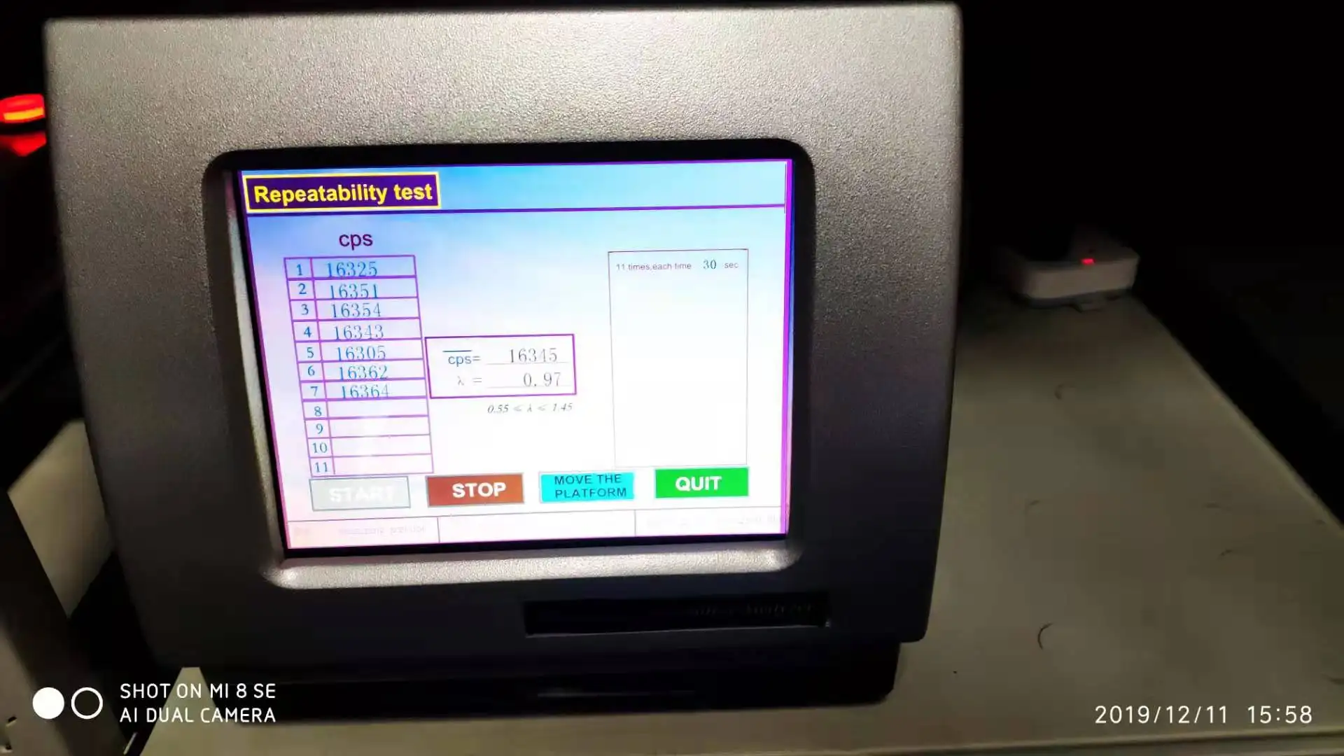 ASTM D4294 מעבדה דיזל דלק רנטגן הקרינה XRF גופרית Analyzer