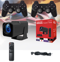 Mini Proyector WIFI Portátil HY300 Pro, 720p Máx. 4K HD, Android 1080P, Cine en Casa, Lámpara LED, Controlador de Proyección para Juegos