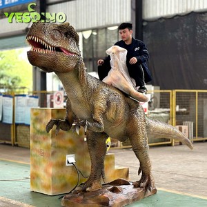 Đi xe khủng long hoạt hình thực tế cho trẻ em đi xe công viên giải trí động vật cơ khí cho trung tâm mua sắm đi xe trên Khủng Long - Product Image 2